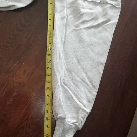 Jerzees Men's Nublend Soft Crew Neck Sweatshirt Ash Gray Size 4XL - Picture 5 of 5